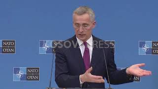 ​Stoltenberg: NATO nuk kërkon luftë me Rusinë