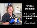 Patient example: TMJ case with years of suffering jaw pain, gone in minutes!