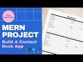 Build a Full MERN Stack Project From Scratch || REACT + REDUX , NODE, Express,  MONGODB || Part 01