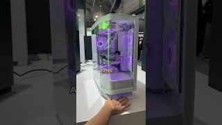 Cougar's New AirFace ECO RGB Case \u0026 Speeder Chair at Computex 2024! #shorts