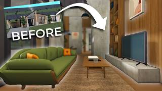 decorating MY STARTER HOME RENOVATION in bloxburg