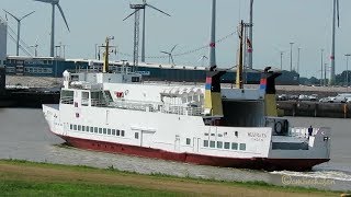 Inselfähre WESTFALEN ex HELGOLAND DCNN IMO 7217004 Emden RoRo island ferry