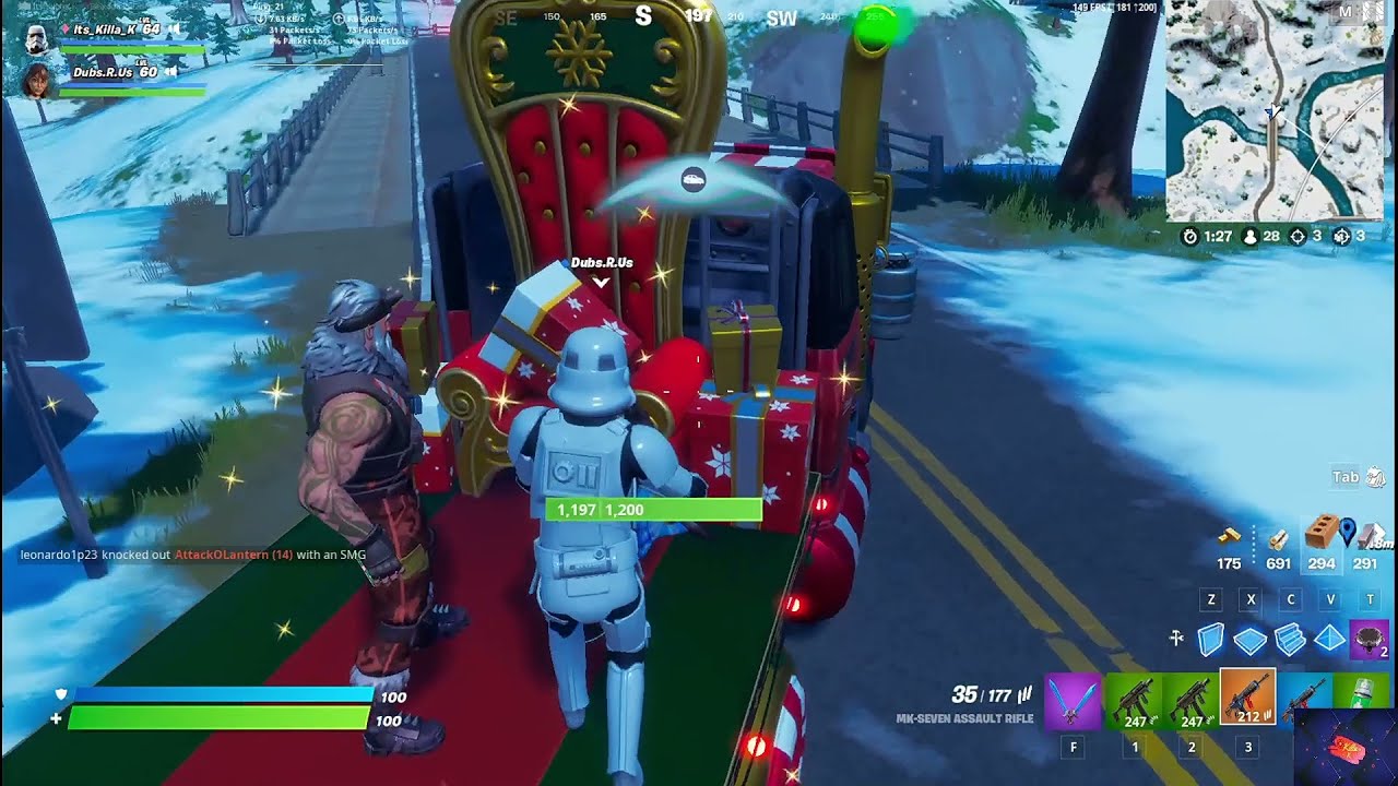 It's Sgt WINTER! - FORTNITE Winterfest 2021 - YouTube