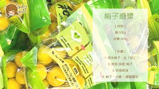 【食物實驗室】梅子糖漿 —— 簡易製作及每天變化 || dotdoT.茶