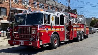 🌟 BRAND NEW 🌟 FDNY Tower Ladder 138 Responding Using Model 28 Siren