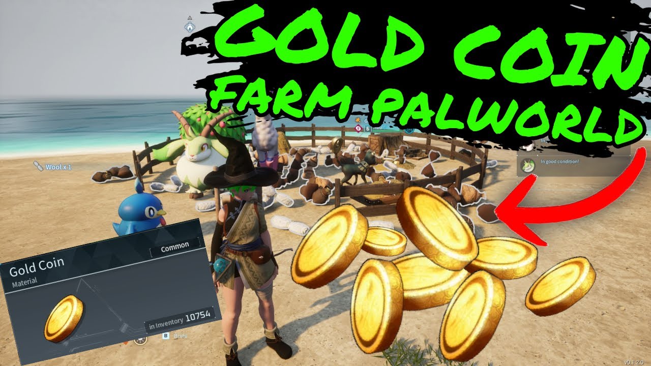How To Make A Gold Coin Farm In Palworld Thousands Of Gold Coins Per