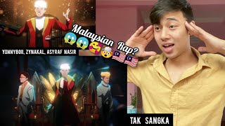 FIRST TIME REACTION to Yonnyboii, Zynakal, ASYRAF NASIR - Tak Sangka (Official Music Video)