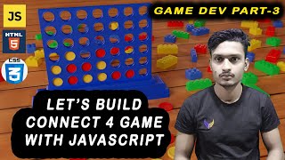 How To Make Connect 4 Game With JavaScript |HTML, CSS, JavaScript | Part-3 #webdevelopment #gamedev