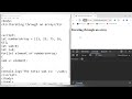 Iterate through array (while, for..of, forEach) | JavaScript