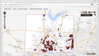 How To Create a Property List with TaxNetUSA Pro Search and Interactive GIS Maps