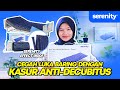 Cegah Luka Baring Dengan Kasur Anti Decubitus ✅ Review Serenity EFFECT 1800 Matras Medical Grade