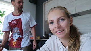 vlog 🍁 Сергей сделал крышу / закупка мяса /  новая мусорка /песочные кольца