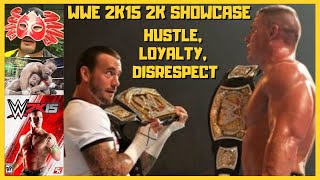WWE 2K15 2K Showcase Hustle, Loyalty, Disrespect (PS4 on PS5)