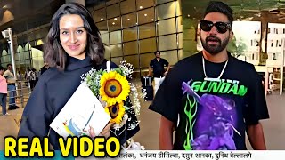 Watch Shraddha Kapoor meeting Siraj At airport when Siraj came to India after winning The Asia Cup