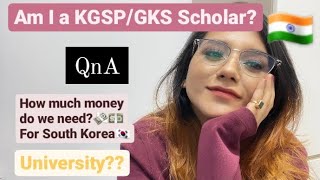 Why Am I in South Korea? | Am I GKS scholar? | South Korea QnA | Indian girl in SK