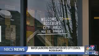 Roseburg mayor calls for investigation of city council after member resigns