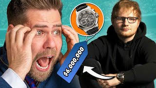 Watch Expert Reacts to Ed Sheeran's $6,000,000 Watch Collection