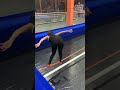 Neha chowdary on Trampoline