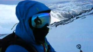 Winter ascent of the East Elbrus (5,621m), Jan 2014