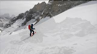 Raid a skis dans le massif des  Ecrins