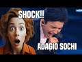 AN AMERICAN FIRST TIME HEARING TO DIMASH ADAGIO SOCHI 2018 NON STOP REACTION!!