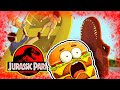 JURASSIC PARK ANIMATED RIVER RAFT SCENE!!??! 🦖💥 (Reaction)