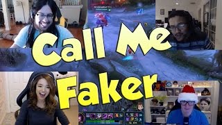 CALL ME FAKER! - LoL Funny Stream Moments #17