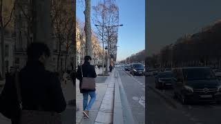 Paris, France 🇫🇷 - Avenue des Champs Élysées | Paris 4K | A Walk In Paris #4khdr