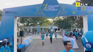 Semangat Ratusan Peserta PLN Mobile Fun Run 2024 Menjelang Hari Pelanggan Nasional