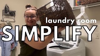 Simplify Your Space: LAUNDRY Room and Schedule for Simple Living