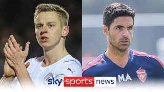 Mikel Arteta describes Oleksandr Zinchenko as \