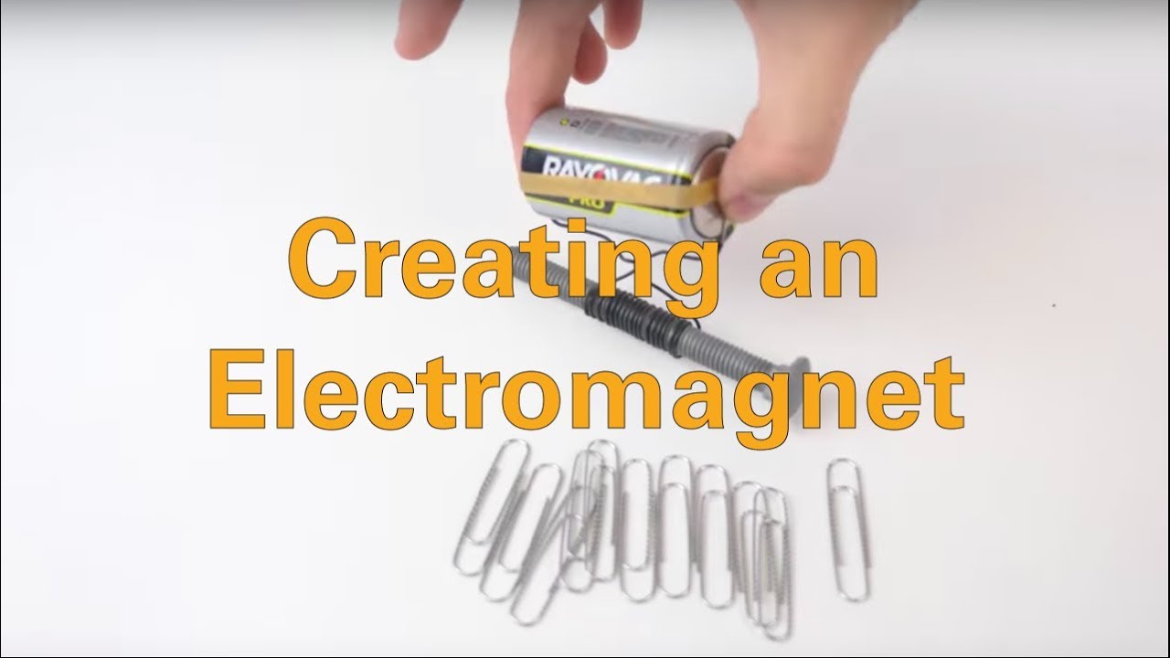 Creating An Electromagnet - YouTube