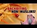 Permissible to backbite non muslims as long as its not about physical appearance? Assim al hakeem