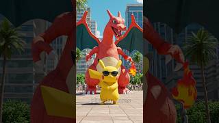 Pikachu’s Parents Hated His Art… So He Built a Giant Charizard! #pikachu