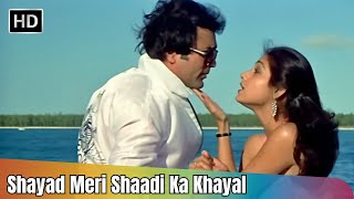 Shayad Meri Shaadi Ka Khayal | Rajesh Khanna Romantic Song | Tina Munim | Souten (1983) Songs
