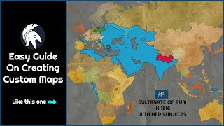How to make Fancy Old Maps | EU4, CK2 | Use it for any game really