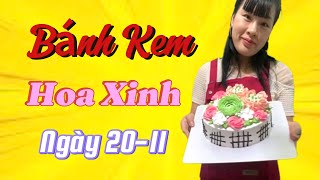 🛑 Trực Tiếp: Bánh Kem Xinh Cho Ngày 20-11.#nhungcake #banhkemdep #banhkemhaiphong #livestream #cake