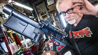 Adam Savage Wields the Laser Cannon From Akira!