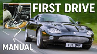 First drive of our manual-converted 420bhp Jaguar XKR!