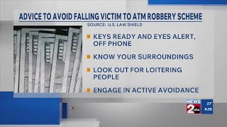 How to avoid falling victim to ATM robbery scheme