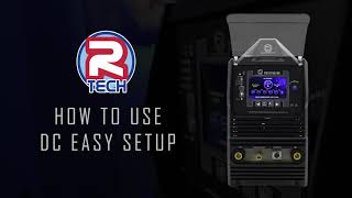 R-Tech Advanced AC/DC TIG - How To Use DC Easy Setup