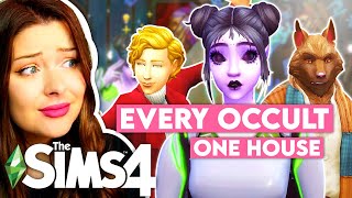 Forcing Every Occult Sim in The Sims 4 to Live in ONE House? Sims 4 Occult Gameplay