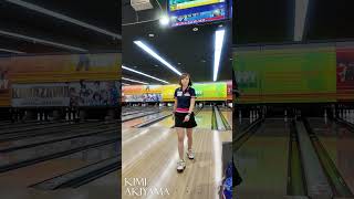 こっそり撮影！秋山希望プロ｜金沢プロアマトーナメント｜#コロナワールド #プロボウラー #bowling