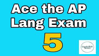 How to Pass the AP Lang Exam | Tips from an AP Teacher | Coach Hall Writes