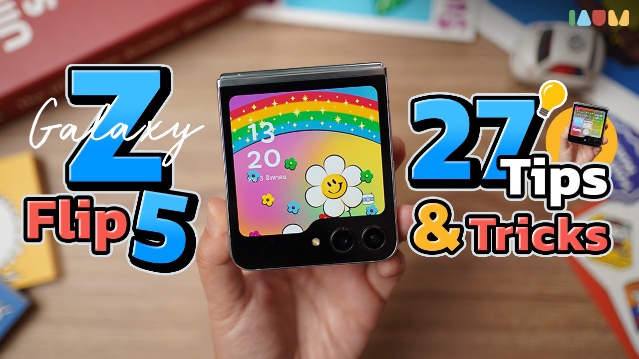 สอนใช้ Galaxy Z Flip 5 ละเอียดยิบ | 27 Tips & Tricks ใช้เป็นหมดนี่ ...