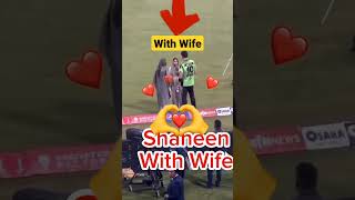 Shaheen afridi with his wife❤|After winning match|PSL 8|#zamankhan #viralvideo #psl8 #cricket