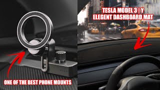 Tesla Model 3 \u0026 Y | BEST Phone Mount \u0026 Dashboard Sunshade Mat from VION