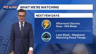 Tropical moisture could bring heavy rain late this week across Central Florida | May 25 forecast