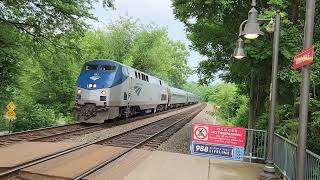 Amtrak P099 SB at Brooke VRE Sat 07/20/2024.