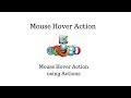 How to Perform Mouse Hover in Selenium Webdriver